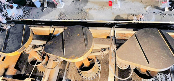 3 Units -banks Of 3-cell Metso Model Dr-500 Flotation Cells)